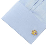 NCAA LSU Tigers Throwback Cufflinks - Cufflinks.com - Flyclothing LLC