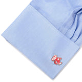NCAA University of Wisconsin Badgers Throwback Cufflinks - Cufflinks.com - Flyclothing LLC