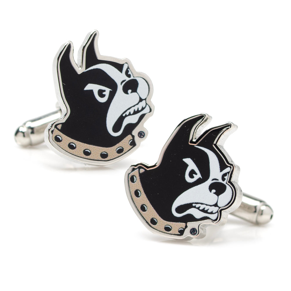 NCAA Wofford College Terrier Mascot Cufflinks - Cufflinks.com - Flyclothing LLC