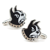 NCAA Wofford College Terrier Mascot Cufflinks - Cufflinks.com - Flyclothing LLC