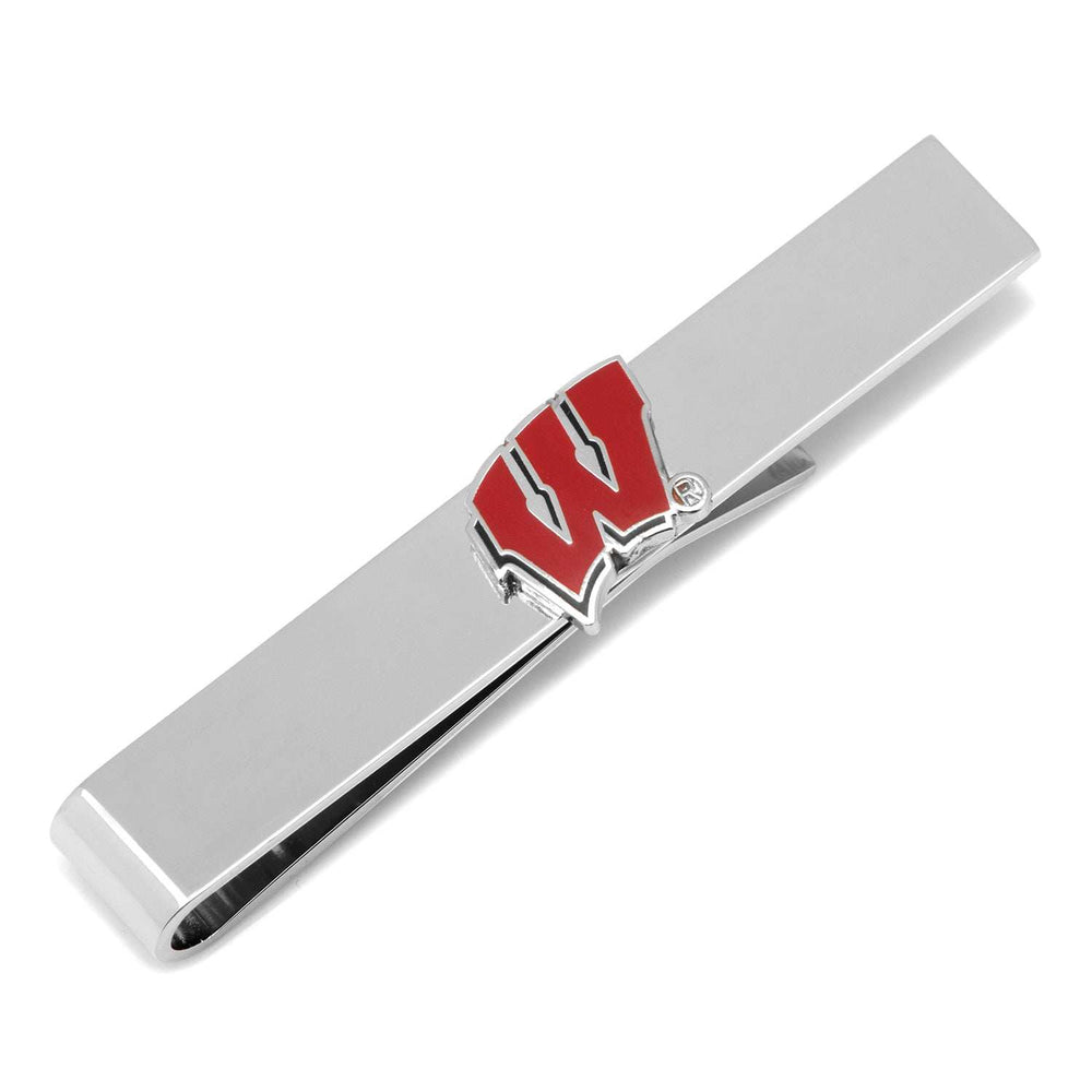 NCAA University of Wisconsin Badgers Cufflinks and Tie Bar Set - Cufflinks.com - Flyclothing LLC