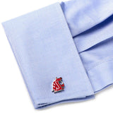 NCAA Washington State Cougars Cufflinks - Cufflinks.com - Flyclothing LLC