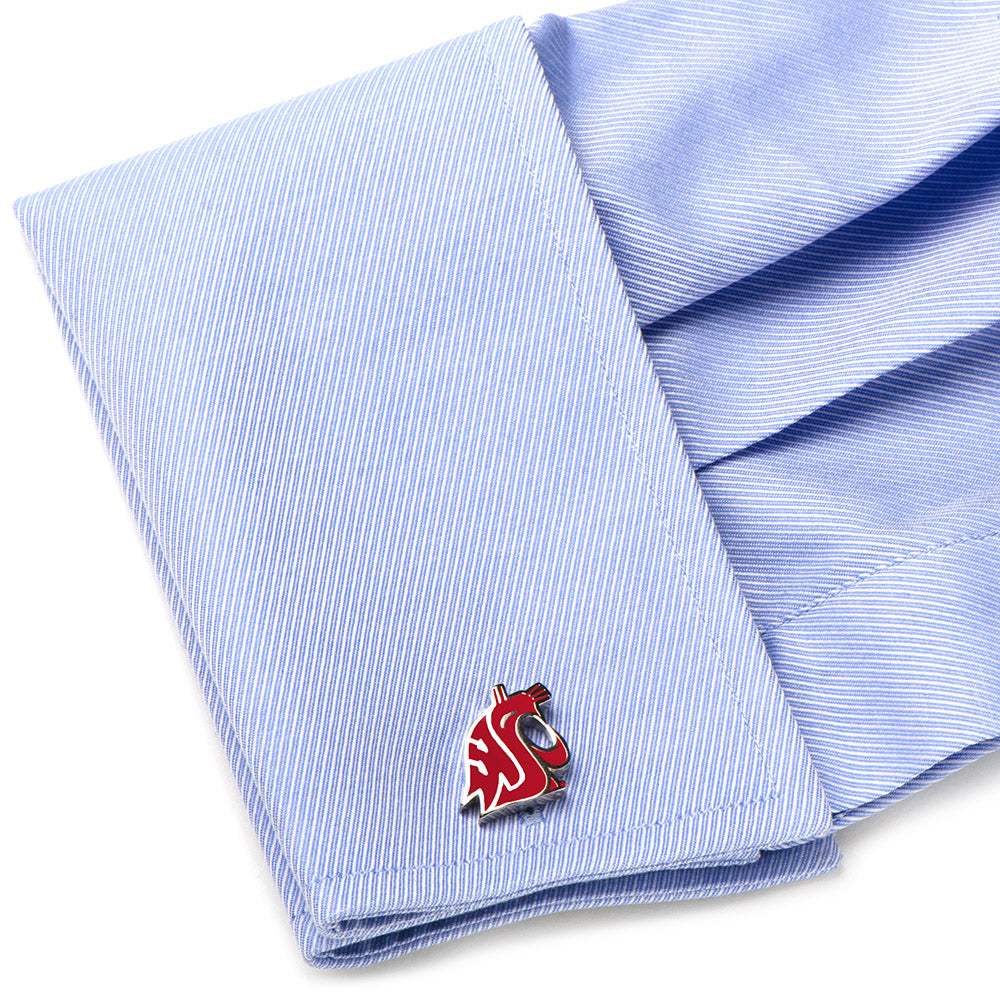 NCAA Washington State Cougars Cufflinks - Cufflinks.com - Flyclothing LLC