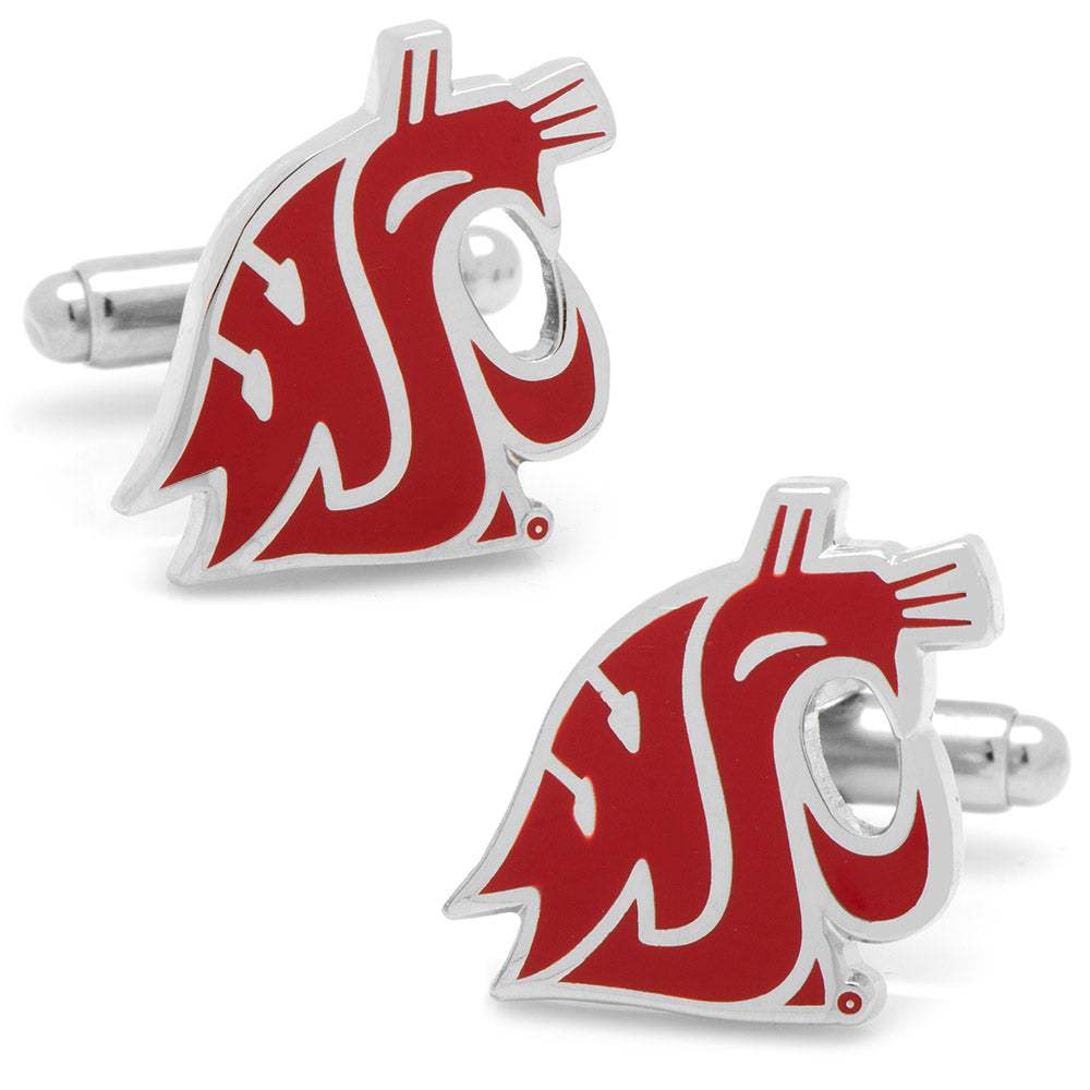 NCAA Washington State Cougars Cufflinks - Cufflinks.com - Flyclothing LLC