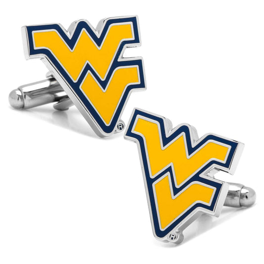 NCAA West Virginia Mountaineers Cufflinks - Cufflinks.com - Flyclothing LLC