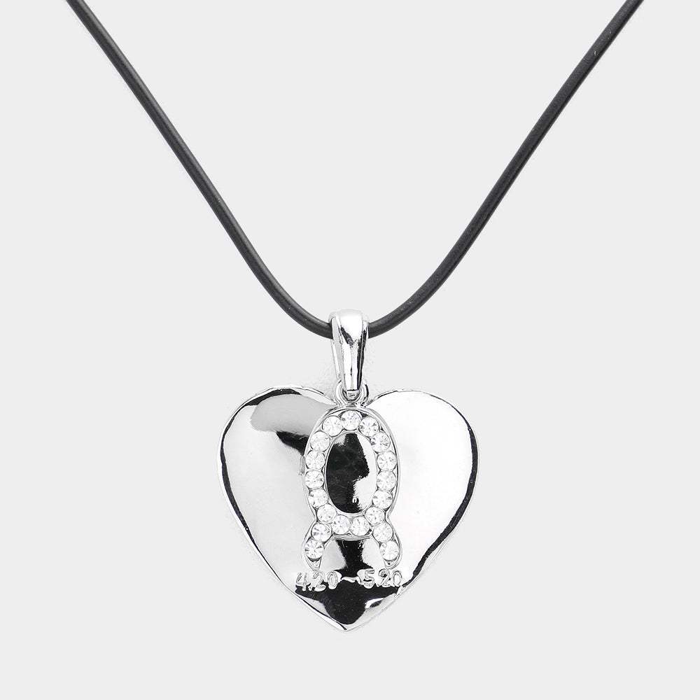 Taurus - Zodiac Heart Layered Pendant Necklace - Madeline Love - Flyclothing LLC