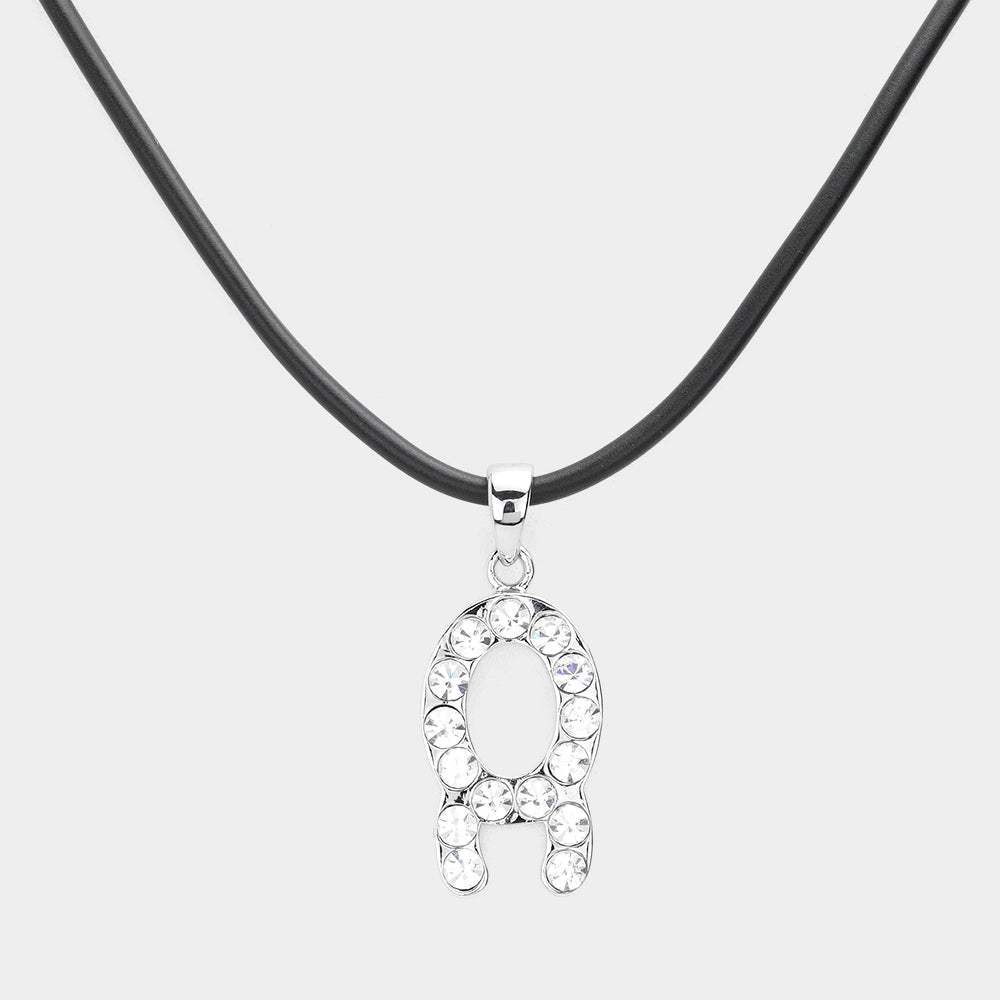 Taurus - Stone Embellished Zodiac Pendant Necklace - Madeline Love - Flyclothing LLC