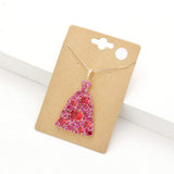 CZ Dress Pendant Necklace - Madeline Love - Flyclothing LLC