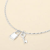 Padlock Key Pendant Necklace - Madeline Love - Flyclothing LLC
