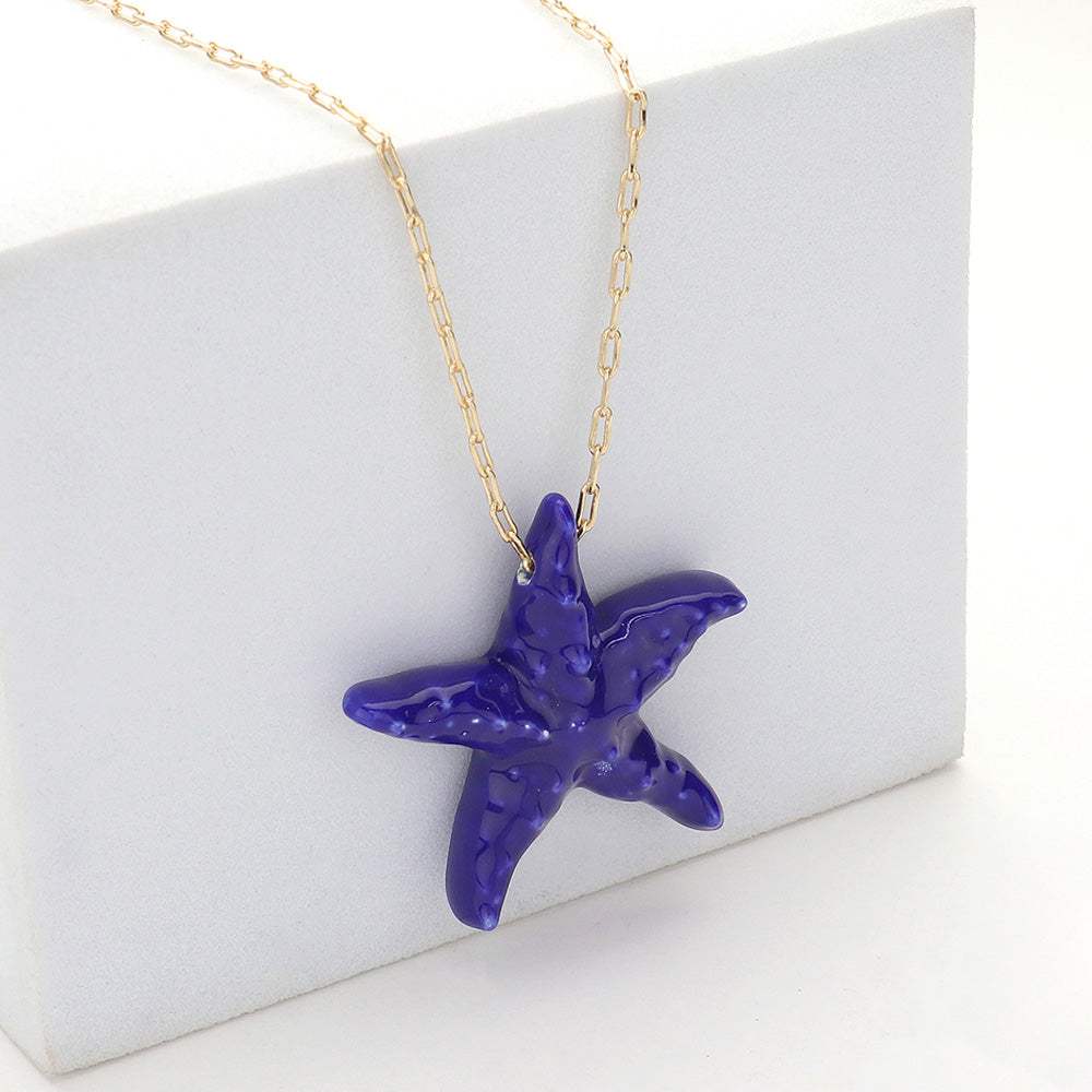 Starfish Pendant Necklace - Madeline Love - Flyclothing LLC