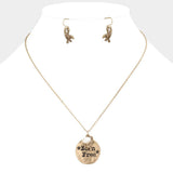 "Born Free" Charm Pendant Necklace - Madeline Love - Flyclothing LLC