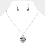 "Born Free" Charm Pendant Necklace - Madeline Love - Flyclothing LLC