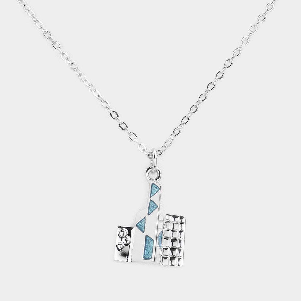 Abstract Pendant Necklace - Madeline Love - Flyclothing LLC