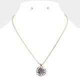 "Faith Strength Courage" Angel Pendant necklace - Madeline Love - Flyclothing LLC