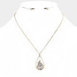 Antique Metal Mermaid Pendant Necklace - Madeline Love - Flyclothing LLC