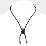 Unisex Wishbone Metal Pendant Necklace - Madeline Love - Flyclothing LLC