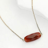 Natural Stone Pendant Necklace - Madeline Love - Flyclothing LLC