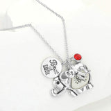 Good Luck Metal Elephant Pendant Necklace - Madeline Love - Flyclothing LLC