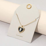 18K Gold Dipped Vintage Cameo Heart Pendant Necklace - Madeline Love - Flyclothing LLC