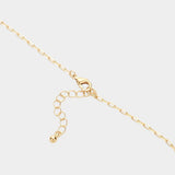Stone Paved Heart Pendant Necklace - Madeline Love - Flyclothing LLC