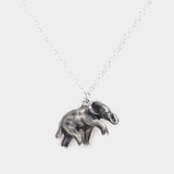 3D Elephant Pendant Necklace - Madeline Love - Flyclothing LLC