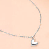 Stainless Steel Heart Pendant Necklace - Madeline Love - Flyclothing LLC