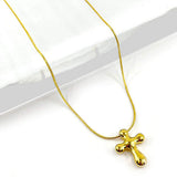 Stainless Steel Cross Pendant Necklace - Madeline Love - Flyclothing LLC