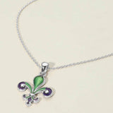 Fleur de Lis Pendant Necklace - Madeline Love - Flyclothing LLC