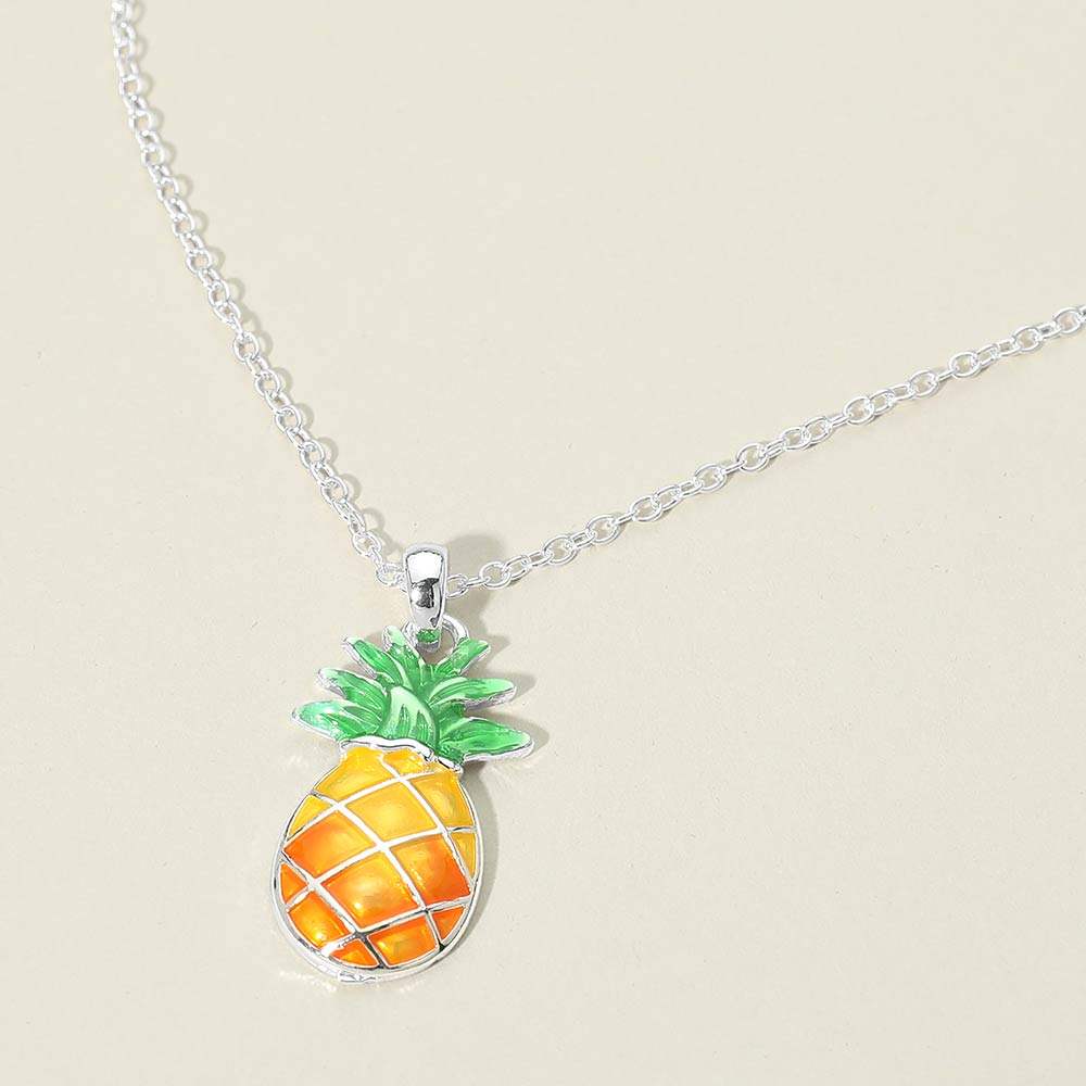 Pineapple Pendant Necklace - Madeline Love - Flyclothing LLC