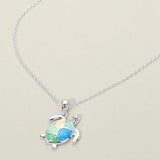 Sea Turtle Charm Pendant Necklace - Madeline Love - Flyclothing LLC