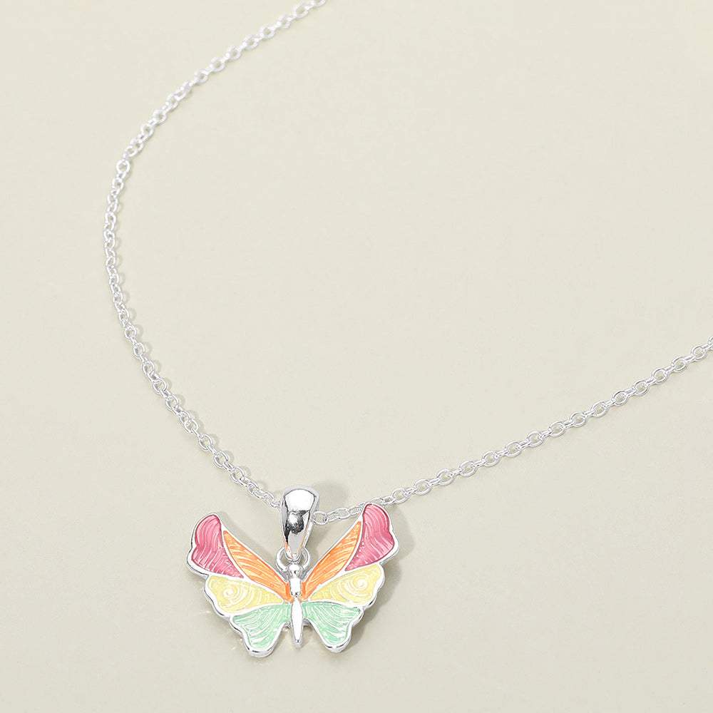 Butterfly Charm Pendant Necklace - Madeline Love - Flyclothing LLC