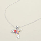 Hummingbird Charm Pendant Necklace - Madeline Love - Flyclothing LLC