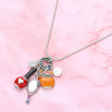 Beauty Cosmetic Pendant Necklace - Madeline Love - Flyclothing LLC