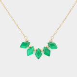 Rhombus Beaded Pendant Necklace - Madeline Love - Flyclothing LLC