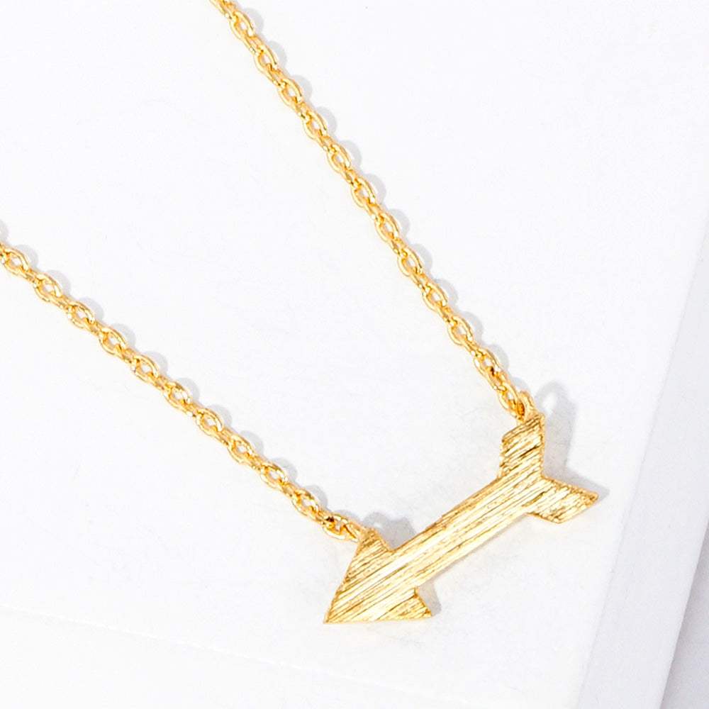 Arrow Metal Pendant Necklaces - Madeline Love - Flyclothing LLC