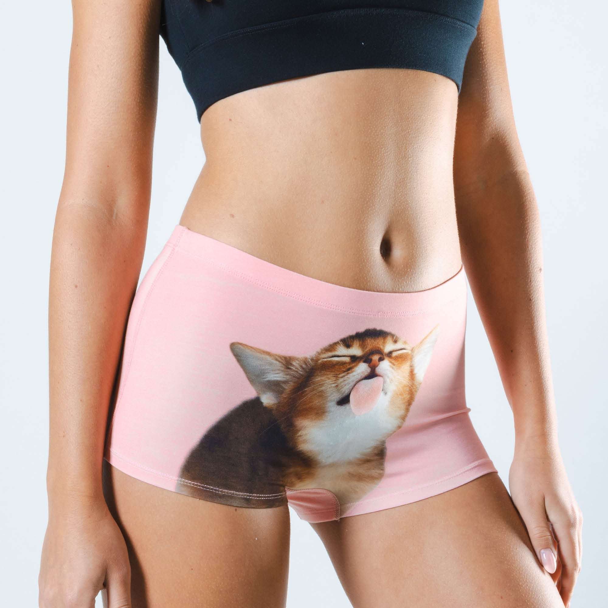 The Right Meow | Kitten Modal Boyshort Underwear