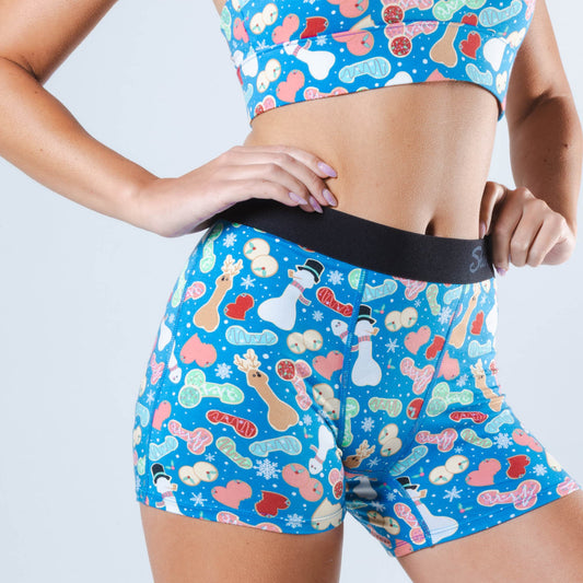 The Baked Goodies | Christmas Cookies Women’s Boxers - Shinesty