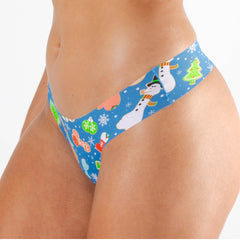 The Baked Goodies | Christmas Cookies Seamless Thong - Shinesty