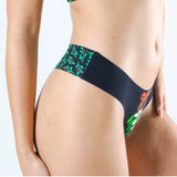The Kiss Me There | Mistletoe Seamless Thong - Shinesty - Flyclothing LLC
