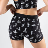 The Bare Back Bones | Glow in the Dark Skeletons Women’s Boxers - Shinesty - Flyclothing LLC