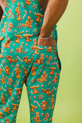 The Ginger Rail | Gingerbread Pajamaralls® - Shinesty - Flyclothing LLC