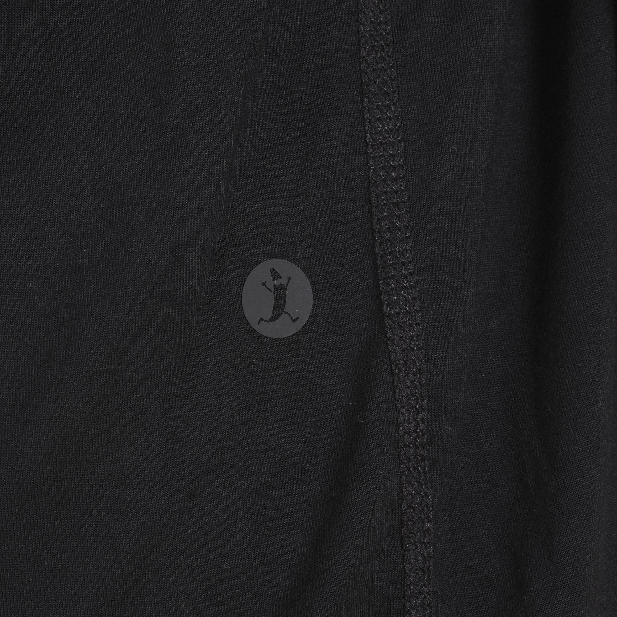 The Threat Level Midnight | Black SleepDeep™ Men’s Long Sleeve Pajama Shirt - Shinesty