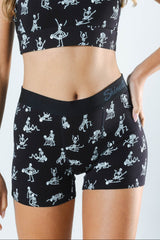 The Bare Back Bones | Glow in the Dark Skeletons Women’s Boxers