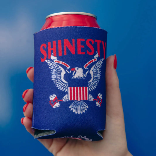 The Thirsty Bird | USA Eagle Coozie - Shinesty - Flyclothing LLC