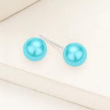 Pearl stud earrings - Madeline Love - Flyclothing LLC