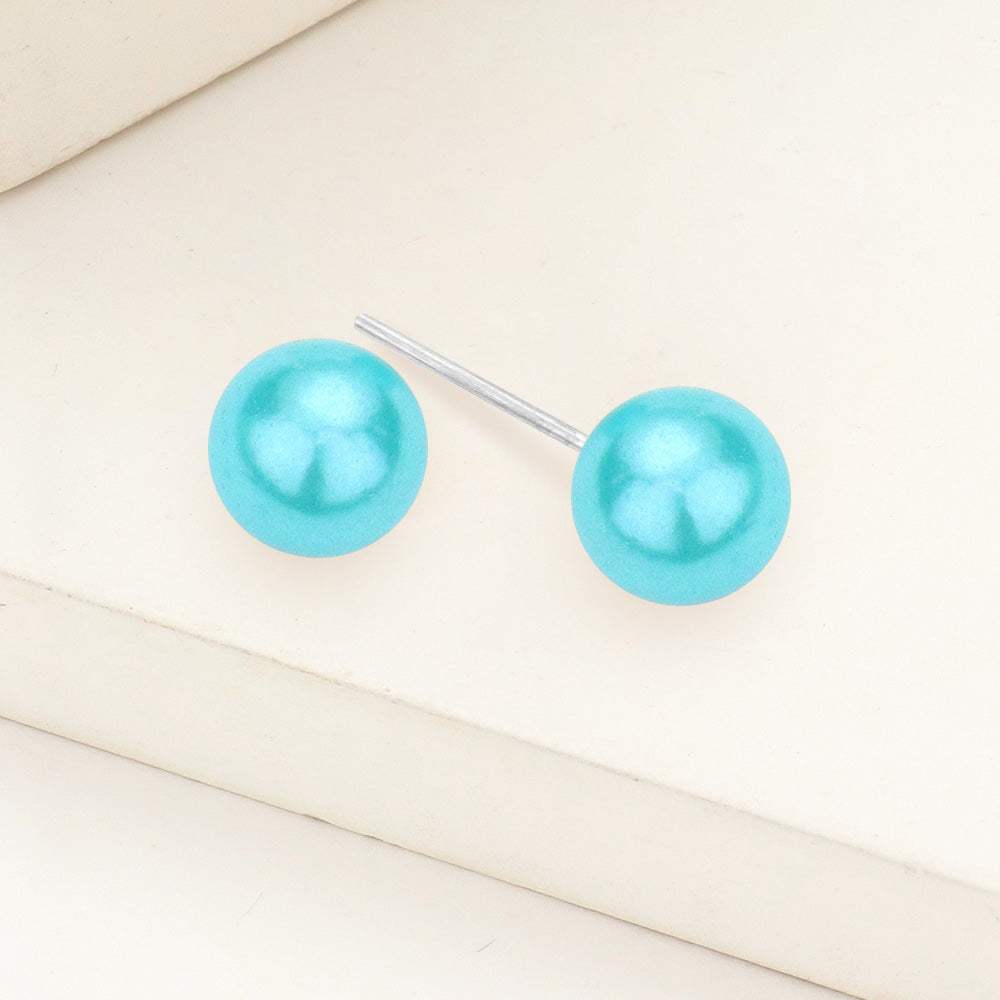 Pearl stud earrings - Madeline Love - Flyclothing LLC