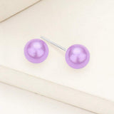 Pearl stud earrings - Madeline Love - Flyclothing LLC