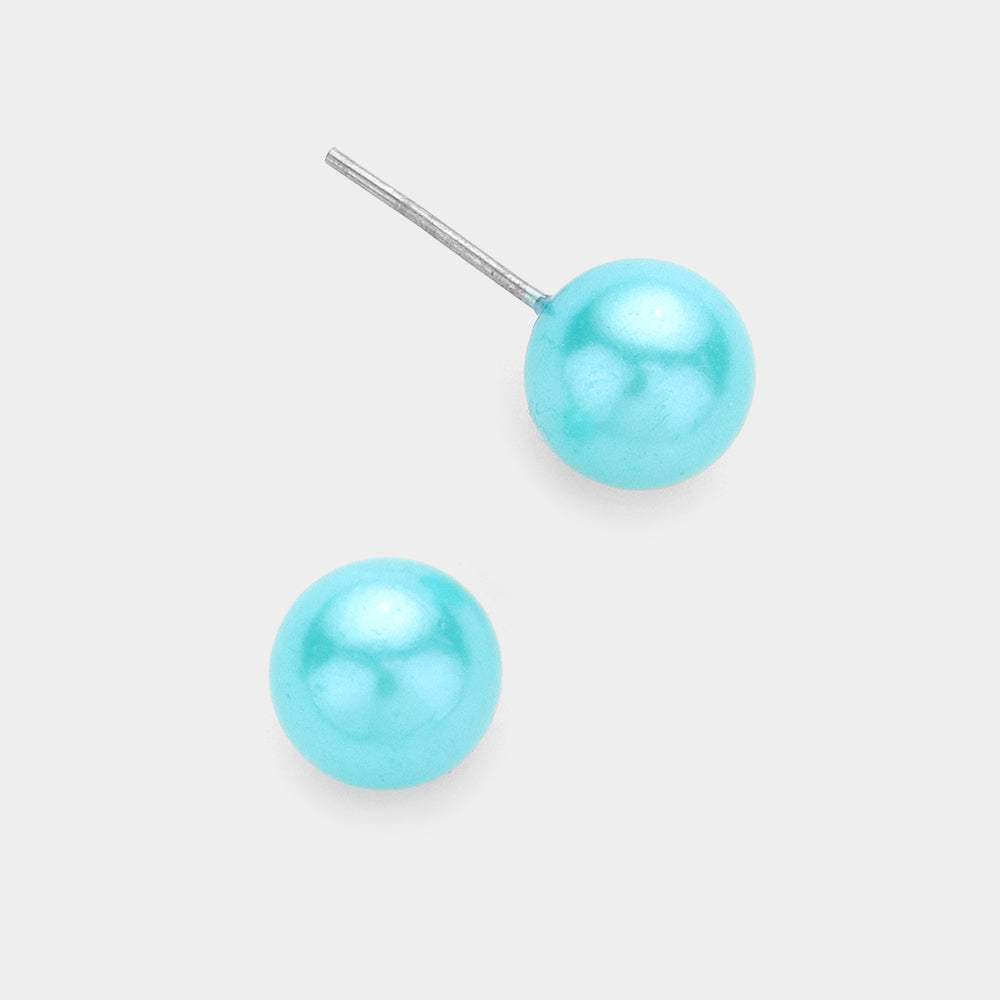 Pearl stud earrings - Madeline Love - Flyclothing LLC