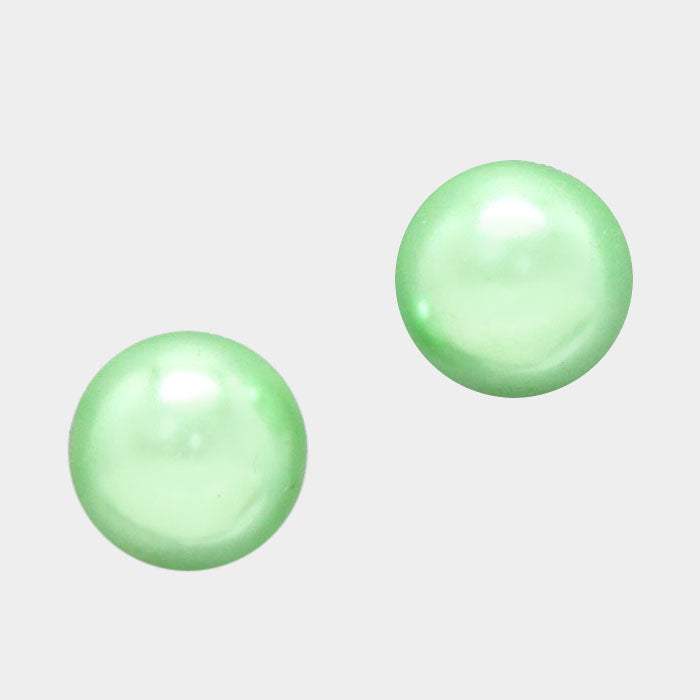 Pearl stud earrings - Madeline Love - Flyclothing LLC