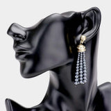 Pearl Tassel Earrings - Madeline Love - Flyclothing LLC